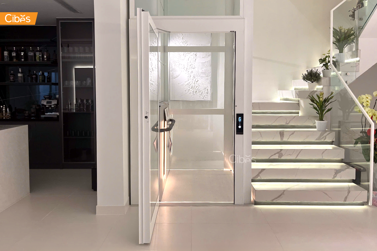 Sau khi lắp đặt thang máy Cibes